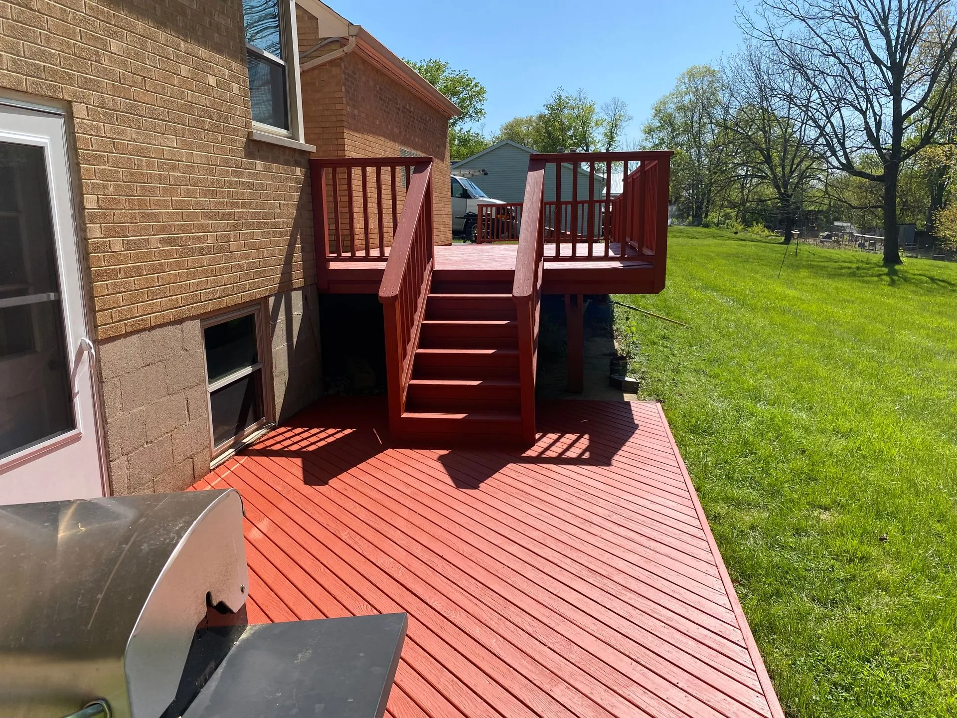 Deck Building & Staining by Two Women Contractors, Hillsboro OH